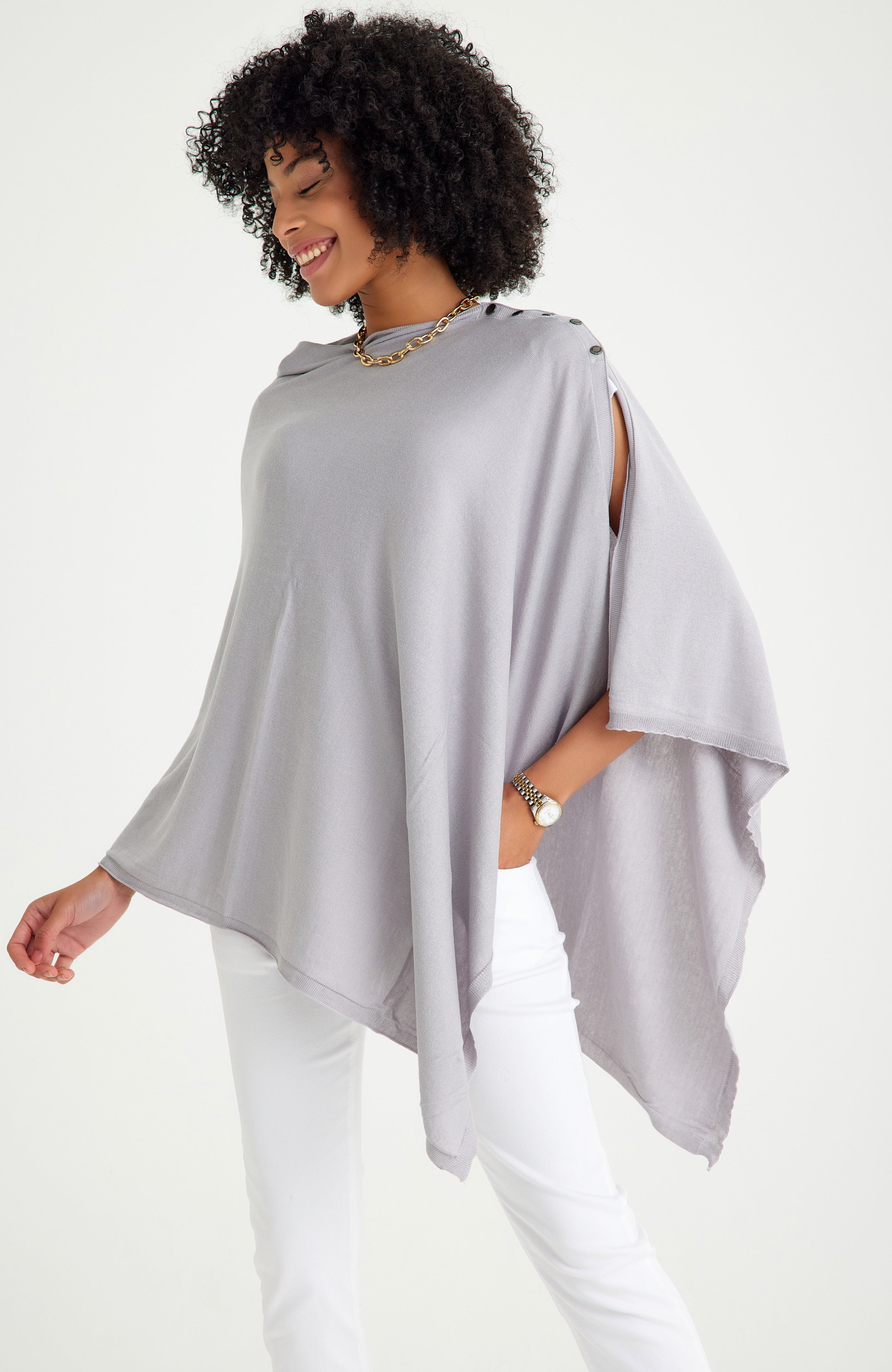 4 in 1 Multipurpose Knitwear as Maternity/Nursing Shawl